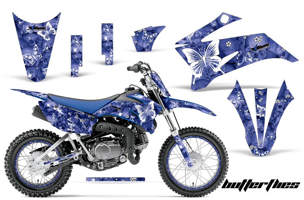 Yamaha TTR110 2011 Graphics Kit BF BL NPs